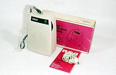 RCA MODEL RZG 101J Gray AM RADIO