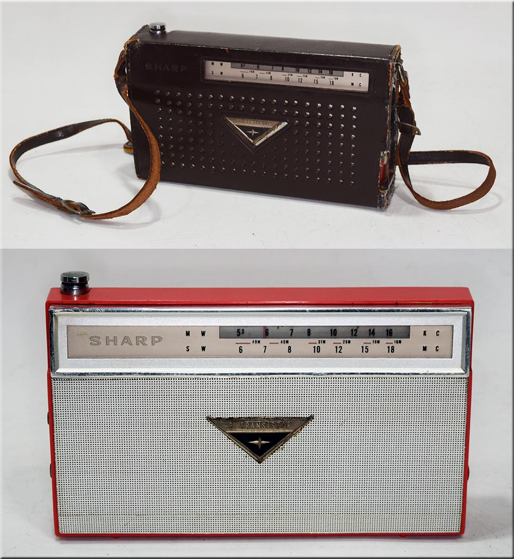 SHARP MODEL BXS-489 MW/SW 2BAND RADIO