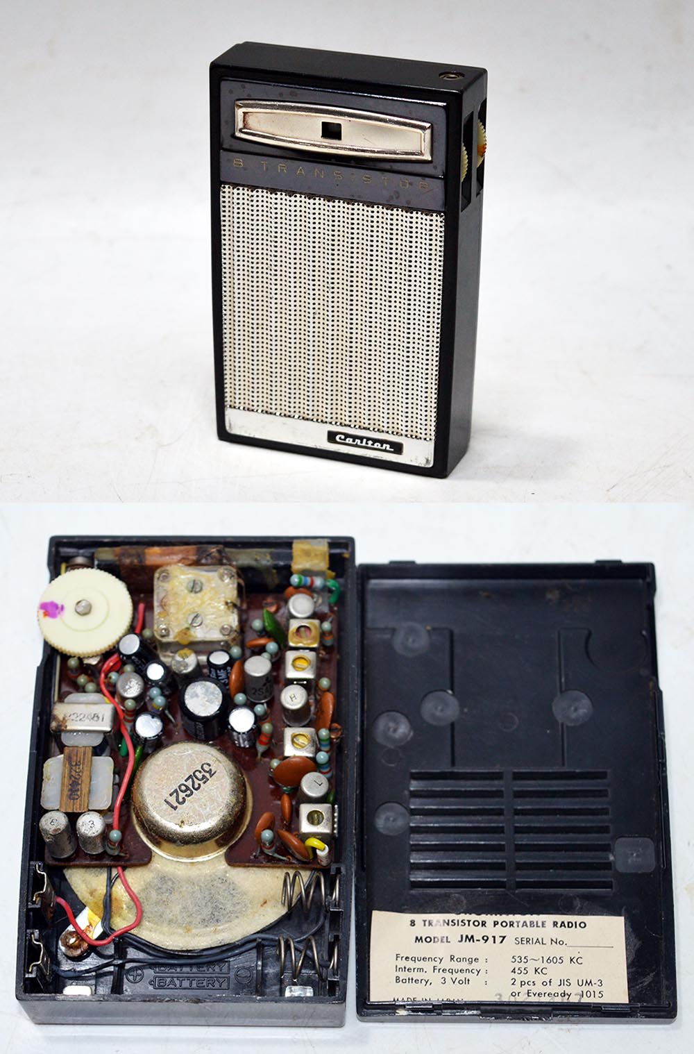 Carlton  MODEL JM-917 MW RADIO
